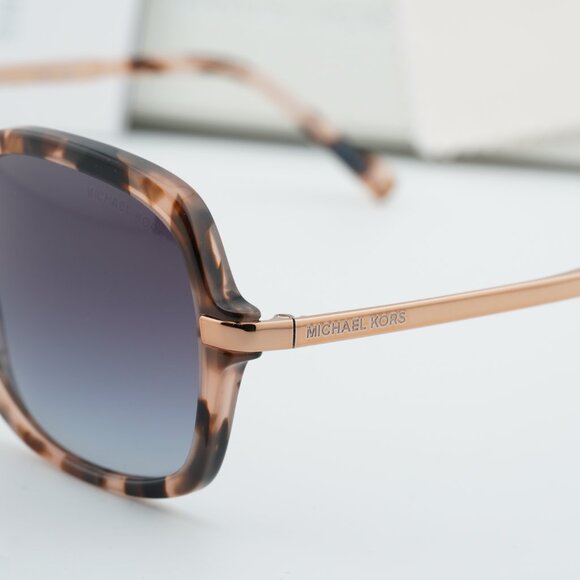 Michael Kors MK2024 316213 Square Sunglasses - Havana/Gold/Grey main image 4